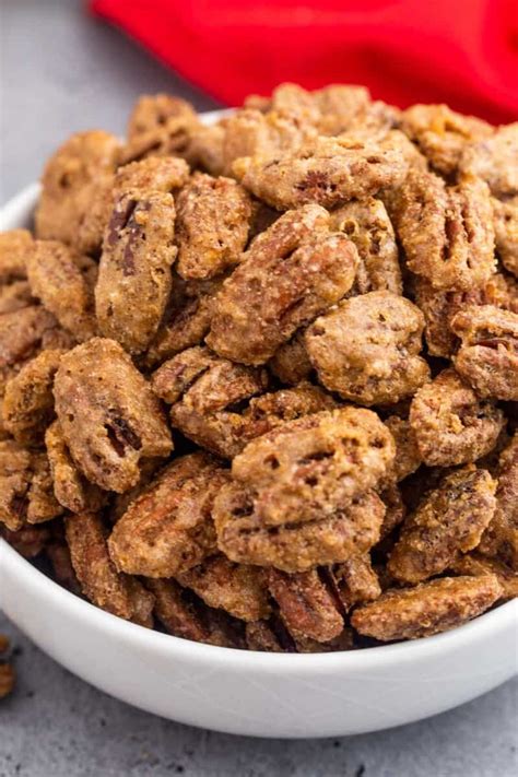 Easy Brittle Candied Pecans Little Sunny Kitchen