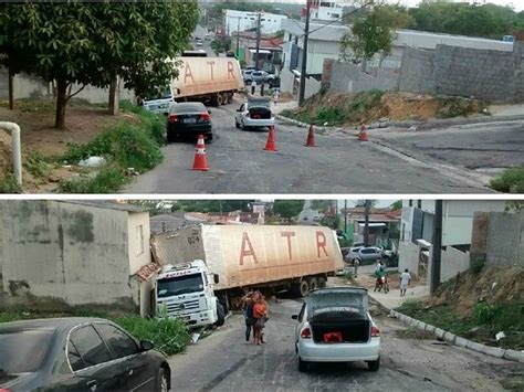 G1 Via é interditada após carreta tombar na Zona Centro Sul de Manaus