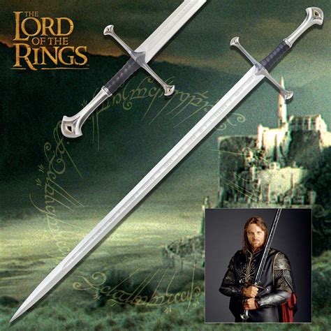 Anduril Sword Of King Elessar Lord Of The Rings True Swords