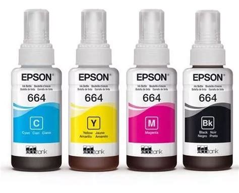 Tinta Epson T664 Negra colores Original Envío gratis