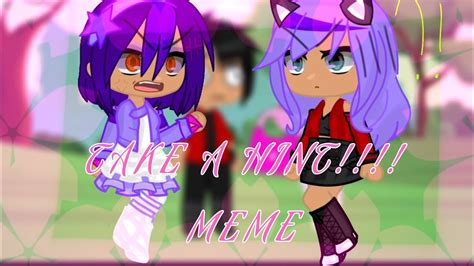 Take A Hint Meme 💜💜aphmau💜💜 Gacha Club Meme Youtube