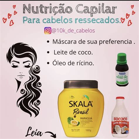 Hidratação potencializada para nutrir os cabelos Receitinha para