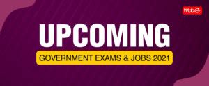 Upcoming Government Exams Jobs Mtg Blog