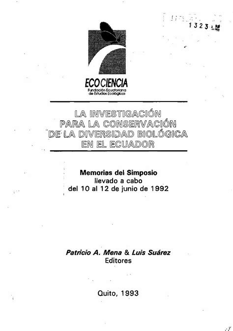 Pdf Ecociencia Flacsoandes Dokumen Tips