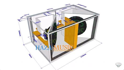 How To Design Double Subwoofer 18inch Model RTS Outdor HAZA MUSIK