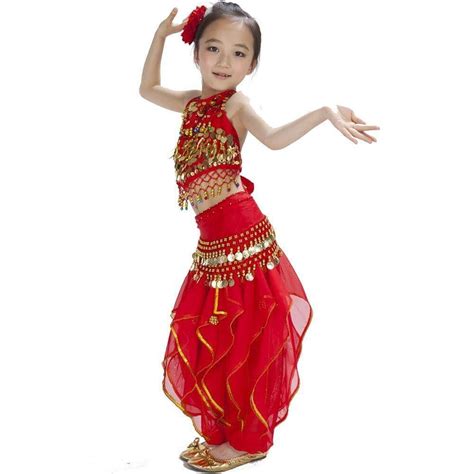 Pepper 5 Piece Children Belly Dance Costume Belkd004 Danzcue