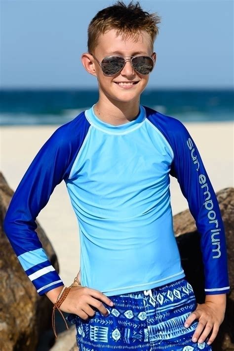 Boys Rash Guard Long Sleeve