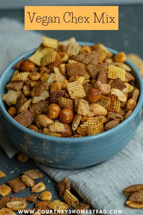 Easy Vegan Chex Mix Recipe Courtney S Homestead