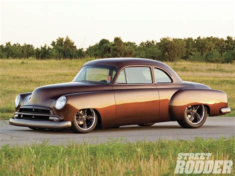 1951 Chevrolet Business Coupe Hotrod Streetrod Hot Rod Street Usa 1600x1200 01