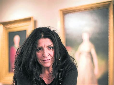 Lita Cabellut se reunió con su maestro Goya en su museo y expondrá en