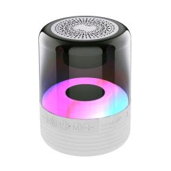 Mini Enceinte Bluetooth Led W Puissante Etanche Aux Radio Fm