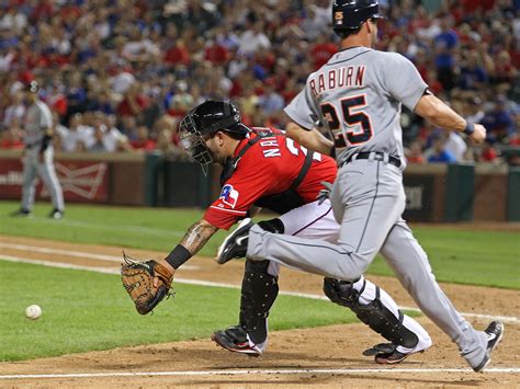 Tigers Rangers 29 Detroit Tigers Second Baseman Ryan Rabur… Flickr