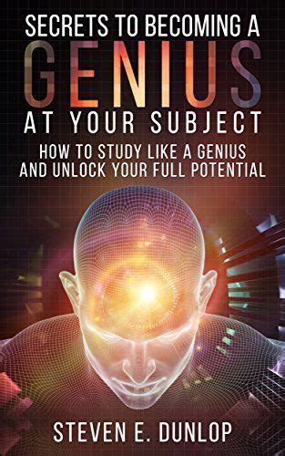 The Book Cover For Genius At Your Subject