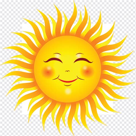 Sol Sorridente Png Pngwing