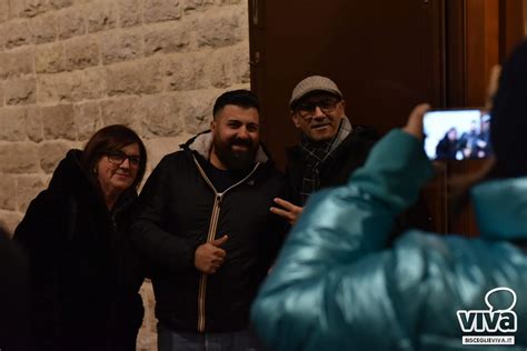 Michele Monopoli Ospite Del Borgo Del Natale Di Bisceglie Le Foto