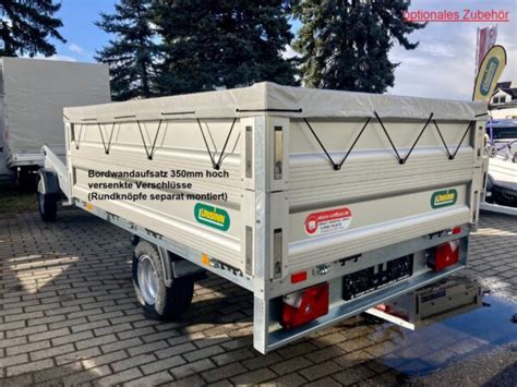 Bordwandaufsatz ALU 350mmfür Kasteninnenmaß 2300x1500mm Atecs