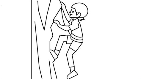How To Draw Person Climbing Step by Step - [12 Easy Phase] - [Emoji]