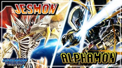 Digimon Card Game Jesmon Red VS Alphamon Black YouTube