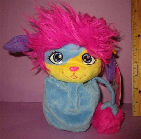 Popples Spin Master Lulu 8 2015 Stuffed Toy Plush New Wtag Blue