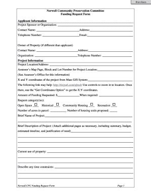 Fillable Online Application Form Norwell Fax Email Print Pdffiller