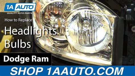 Dodge Ram 1500 Headlight Bulb Size