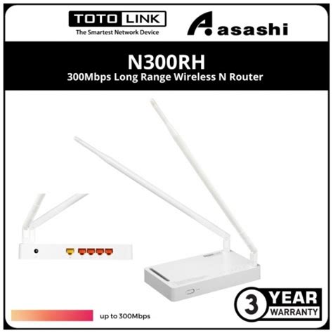 Totolink N Rh Mbps Long Range Wireless N Router Support Unifi