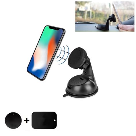 Suport Magnetic Auto Pentru Telefon Cu Ventuza Hobber Ro