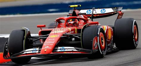 Sainz Es Optimista Con Las Opciones De Ferrari En Silverstone