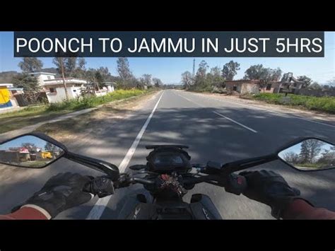 POONCH TO JAMMU NON STOP RIDE 230 KMS IN 5 HRS EP 04 Trip