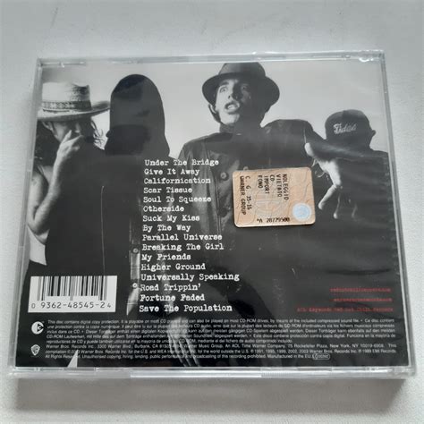 Red Hot Chili Peppers Greatest Hits CD Rustblade