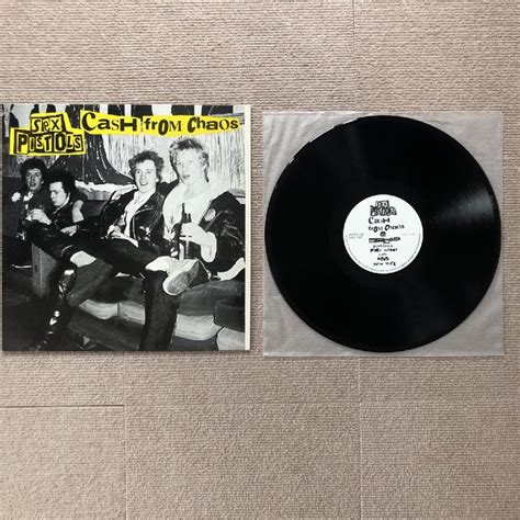 美盤 激レア セックスピストルズ Sex Pistols 1988年 LPレコード Cash From Chaos 英国盤 オリジナル