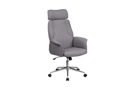 High Back Executive Office Chair Fully Upholstered Arms