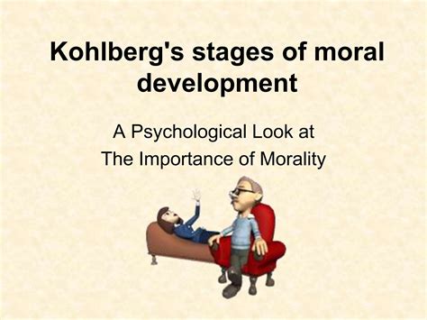 Kohlbergs Stages Of Moral Developmentpptxppt