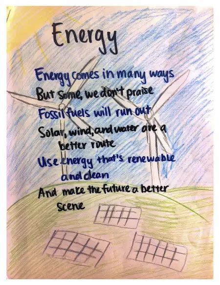 Acrostic Poem About Energy Resources