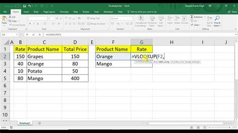 VLookup And Choose Function Together In Excel Hindi YouTube