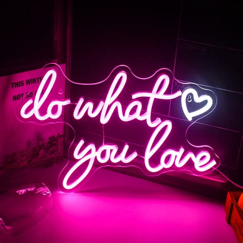 Hello Rosa LED Neon Light Signs USB Powered Cool Operated Room Decor