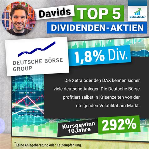 Aktienfinder On Twitter Davids Top Dividenden Aktien Welche