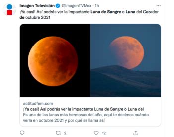 Luna de Sangre Luna del Cazador podrá verse este miércoles en la noche