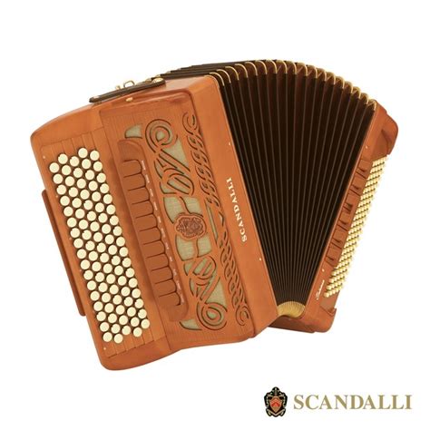 Scandalli Intense Cromo 120 Bass Chromatic Accordion Jim Laabs Music