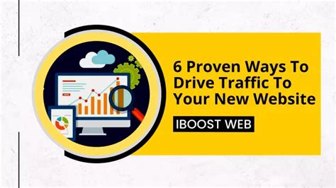 Ppt 6 Proven Ways To Drive Traffic To Your New Website Powerpoint