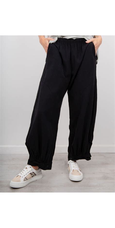 Focus Pantaloon Trouser In Black