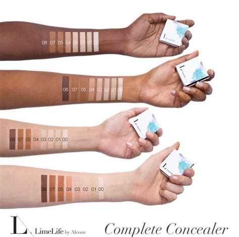 Complete Concealers Limelife By Alcone Waterproof Sweatproof Natural