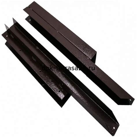 Угол стыковочный металлический для грядок и клумб HOLZHOF - ДПК-Терраса24