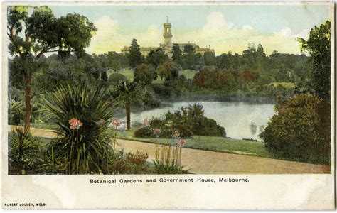 Botanical Gardens and Government House, Melbourne - City Collection