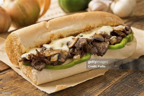 Steak And Cheese Sub High-Res Stock Photo - Getty Images