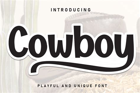 Cowboy Font - Mindmason - Medium