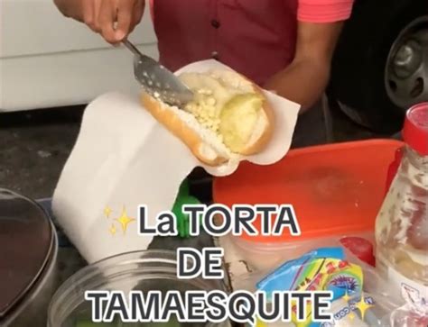 Así se prepara la torta de tamal y elotes chilangos le dicen