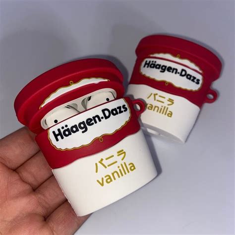 Haagen Dazs Ice Cream Airpod Case Cute Airpod Case Food Etsy