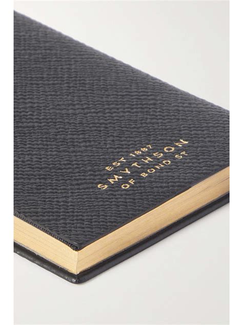 Smythson Wafer Textured Leather Diary Net A Porter