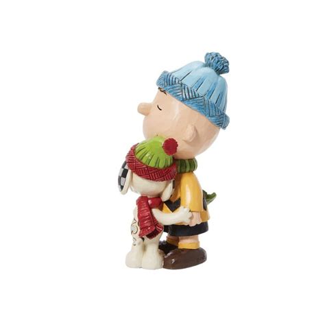 Jim Shore Snoopy And Charlie Brown Hugging Figurine Wondertoys Nl